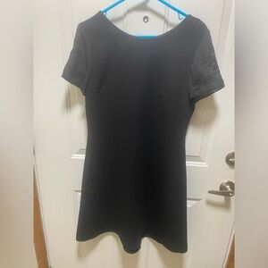 Vintage Panache by Chadwick's Black Dress Petite 8P Beaded Short Sleeve NWT